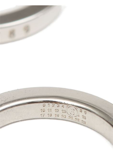 orecchini numeric signature hoop donna argento MM6 MAISON MARGIELA | SM7VG0101 SV0310951